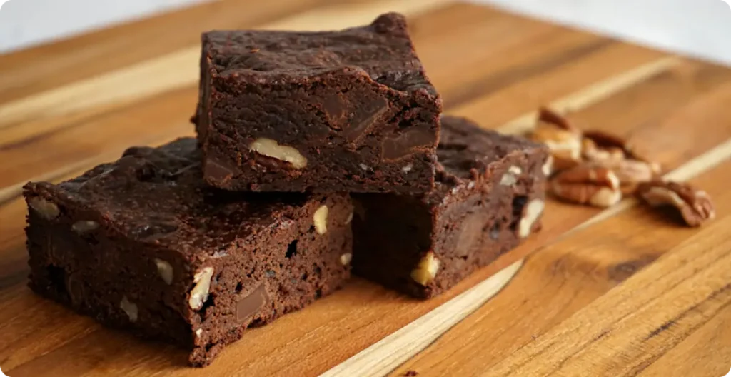 Homemade brownies