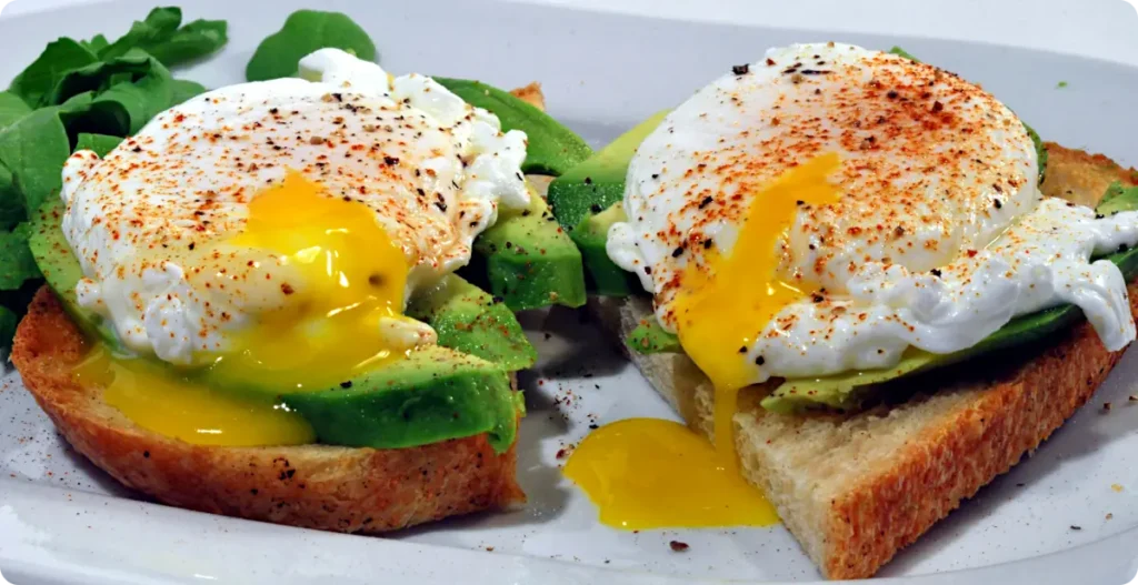 Breakfast for dinner ideas: Avocado Toast with Poached Eggs