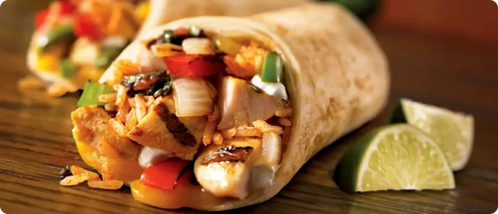 Lunch ideas for teens: Chicken Wrap