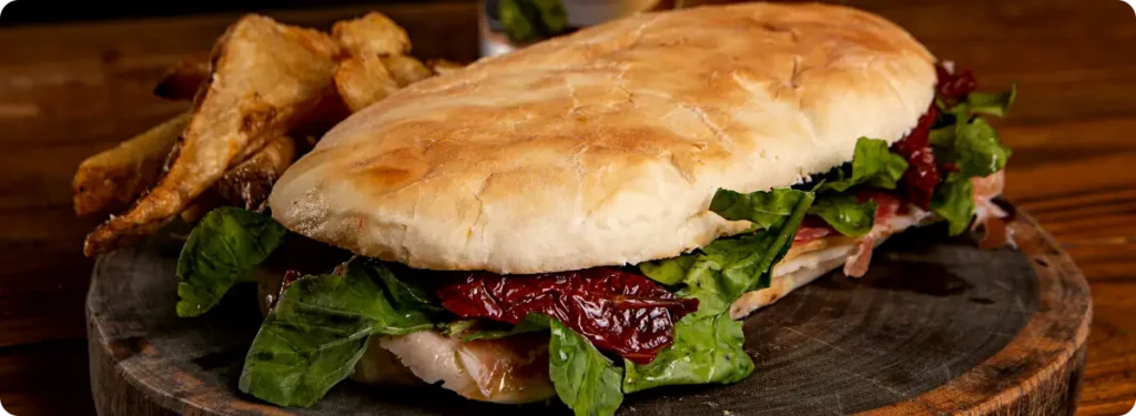 Lunch ideas for teens: ciabatta roll
