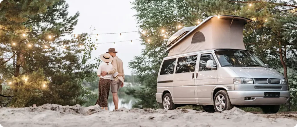 Date night ideas for married couples: camping