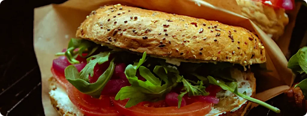 Lunch ideas for teens: Cream Cheese Bagel