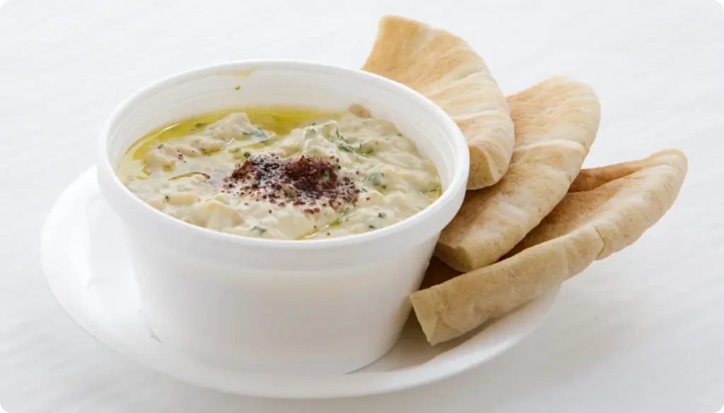 Lunch ideas for kids: Hummus and Pita Bread