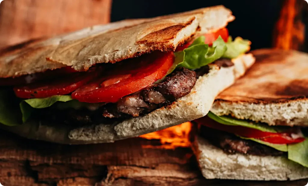 Italian Sandwich witch Chopped Beef