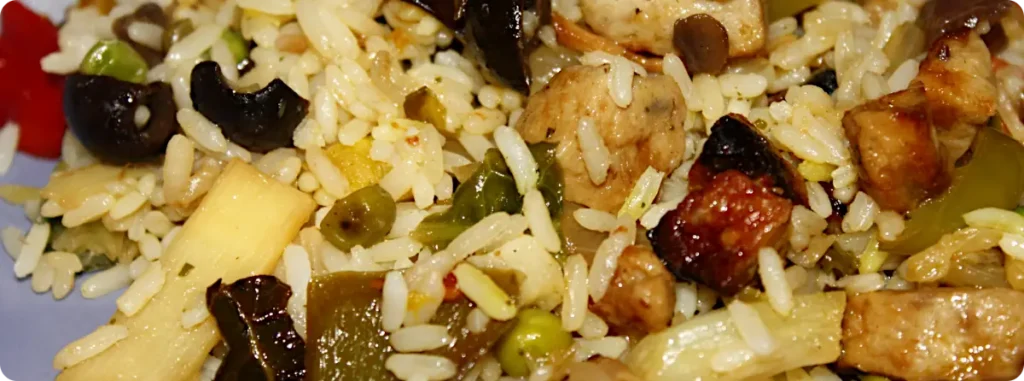 Easy packed lunches for adults: Stir-fry with Rice